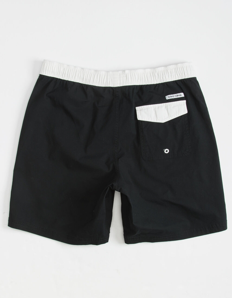 BANKS JOURNAL Primary Elastic Waist Mens Volley Shorts image number 4