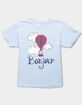 PEANUTS Bonjour Balloon Unisex Kids Tee image number 1