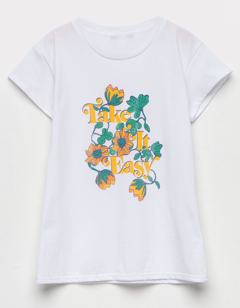 SUB_URBAN RIOT Easy Flowers Girls Tee image number 0