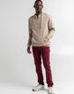 RSQ Mens 1/4 Zip Sweatshirt image number 5