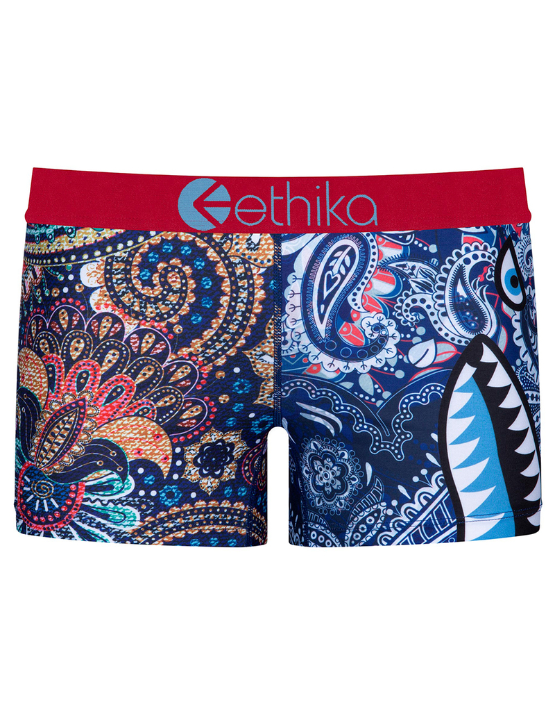 ETHIKA Bomber Crazy Paisley Staple Womens Boyshorts image number 1
