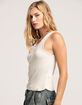 BDG Urban Outfitters Popper Womens Henley Tank Top image number 2