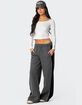 EDIKTED Contrast Panel Sweatpants image number 2