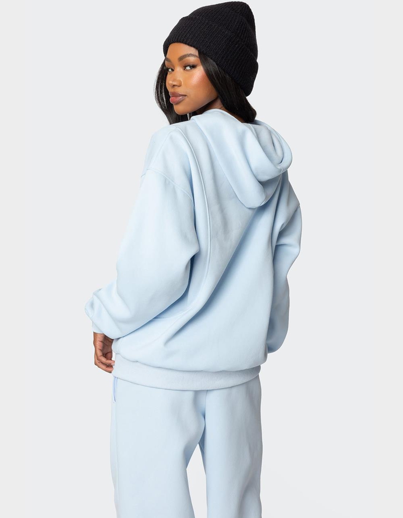 EDIKTED LA Love Oversized Hoodie image number 4