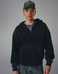RSQ Mens Studded Zip-Up Hoodie image number 5