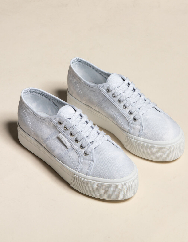 SUPERGA 2790 Fantasy Tie Dye Womens Platform Shoes image number 0