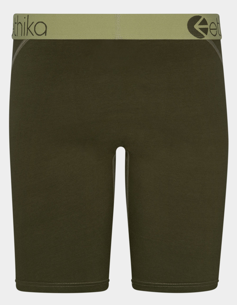 ETHIKA Solid Staple Mens Boxer Briefs image number 2