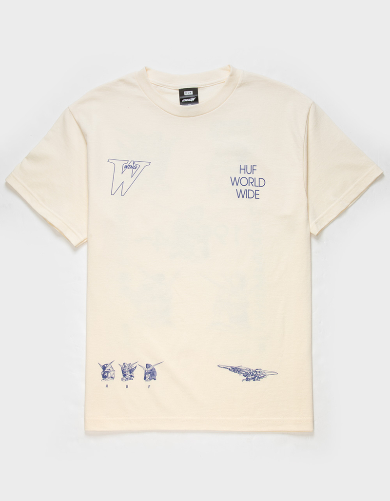 HUF x Gundam Heads Mens Tee image number 1