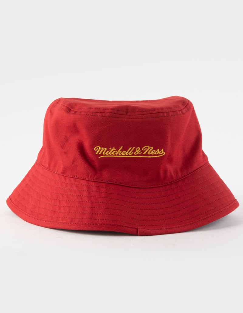 MITCHELL & NESS Atlanta Hawks Reversible Bucket Hat image number 1