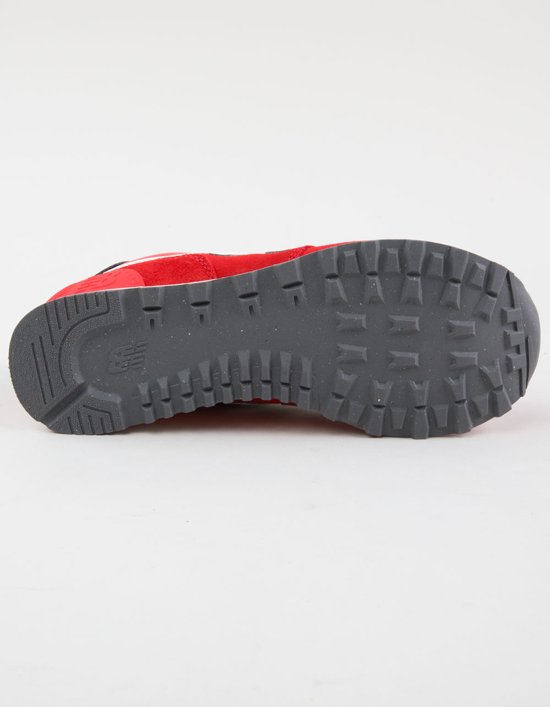 NEW BALANCE 574 Womens Shoes - RED/WHITE