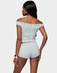 EDIKTED Neriah Grommet Off Shoulder Top image number 3
