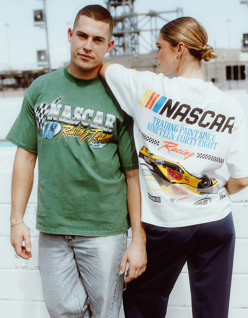TILLYS x NASCAR Racing Team Mens Boxy Tee image number 4