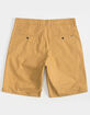 HURLEY Dri-Fit Breathe Mens Dark Khaki Walk Shorts image number 2