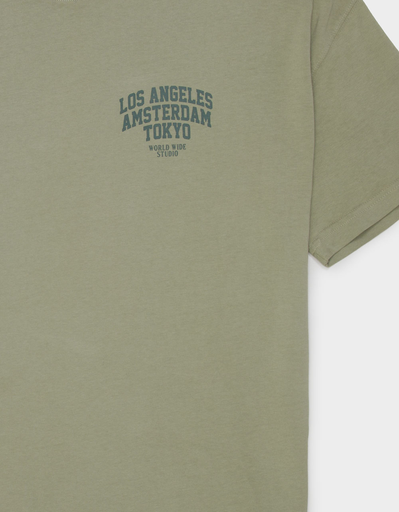 RSQ Mens World Studio Tee image number 3