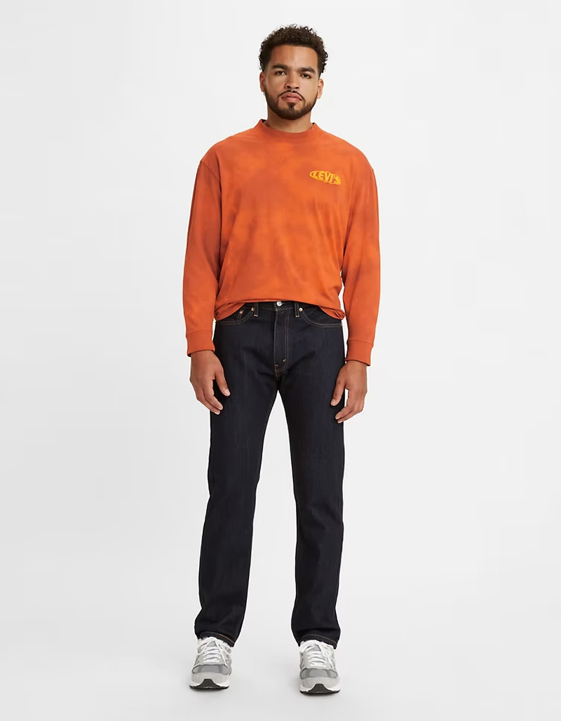LEVI'S 505 Regular Mens Jeans - Rinse image number 0