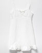 FULL TILT Floral Textured Girls Dress image number 1