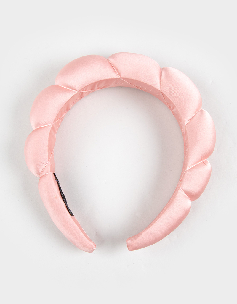 FULL TILT Croissant Satin Sponge Headband image number 0
