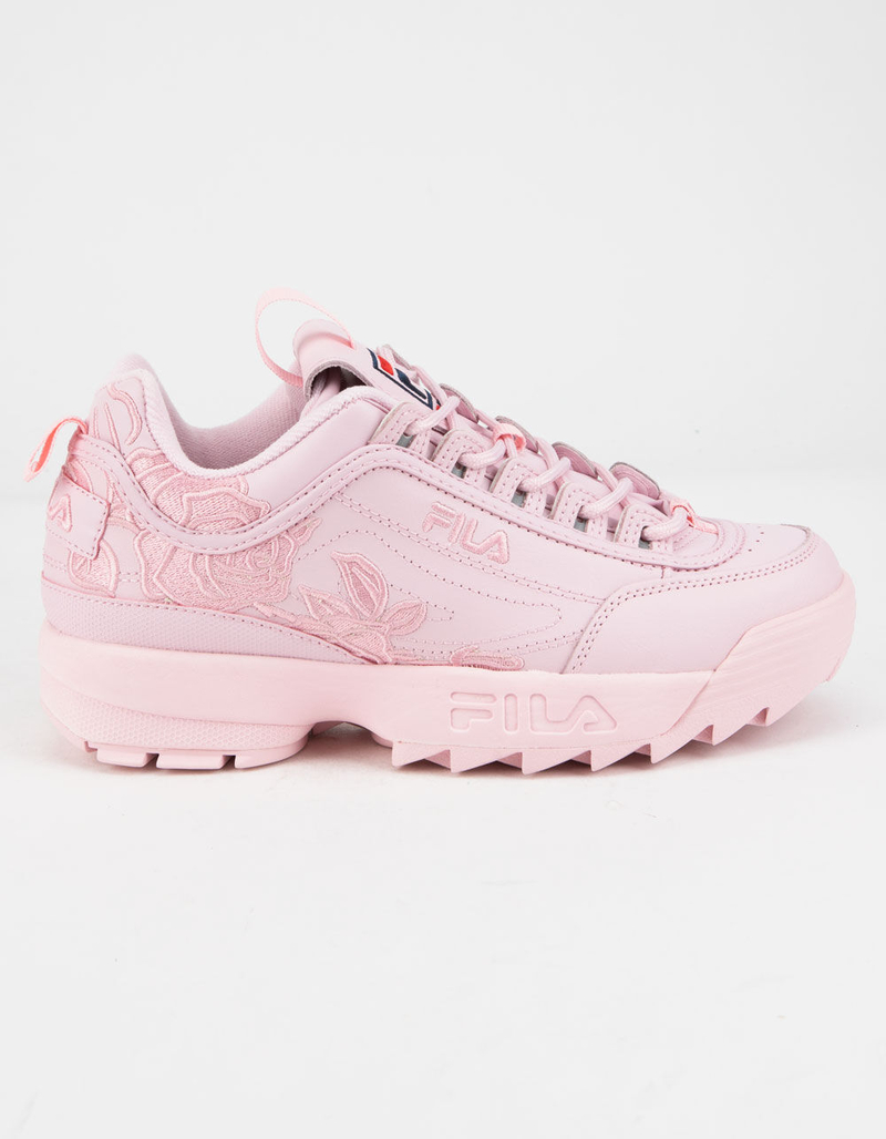 FILA Disruptor 2 Embroidery Pink Womens Shoes image number 0