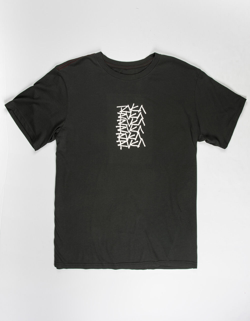 RVCA Multi Script Mens T-Shirt image number 0
