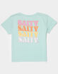 ROXY Salty Stack Girls Tee image number 1