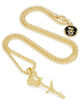KING ICE Rose Mens Necklace image number 1