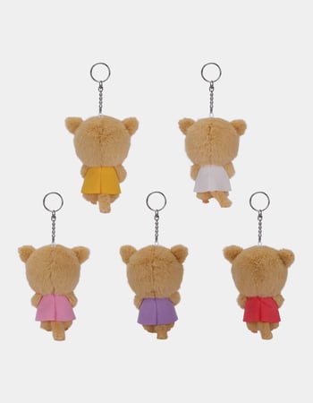 MONCHHICHI Flower Plush Keychain Blind Box Alternative Image
