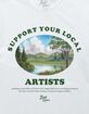 BOB ROSS Support Your Local Artist Unisex Tee image number 2
