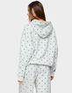 EDIKTED Ny Babe Polka Dot Hoodie image number 3