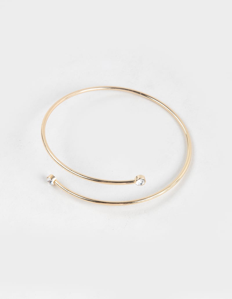 FULL TILT Crystal Top Wrap Bangle/Arm Cuff image number 0