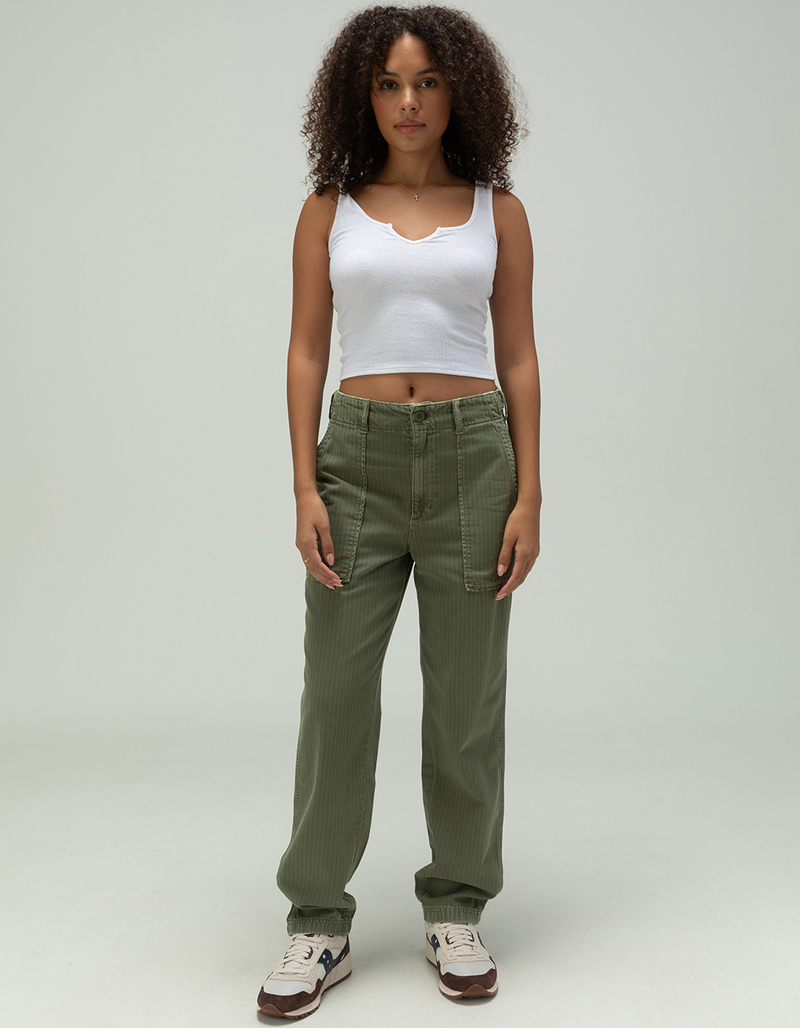 LEE Slouch Utility Womens Pants ARMY Tillys