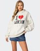 EDIKTED London Lover Oversized Hoodie image number 1
