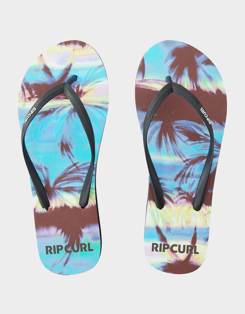 RIP CURL Mixed Bloom Open Toe Womens Flip Flops image number 0