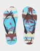 RIP CURL Mixed Bloom Open Toe Womens Flip Flops image number 1