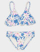 RAISINS Mi Amiga Girls Ruffle Triangle Top Bikini Set image number 1