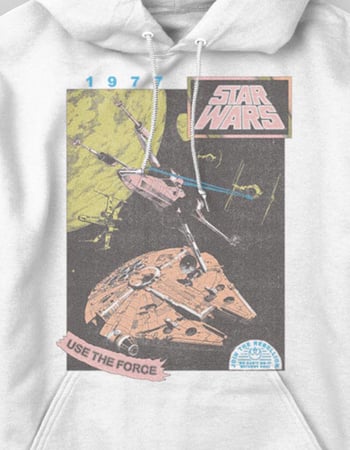 STAR WARS Vintage Dogfight Unisex Hoodie Alternative Image