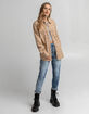 RSQ Womens Oversized Flannel Shirt image number 5