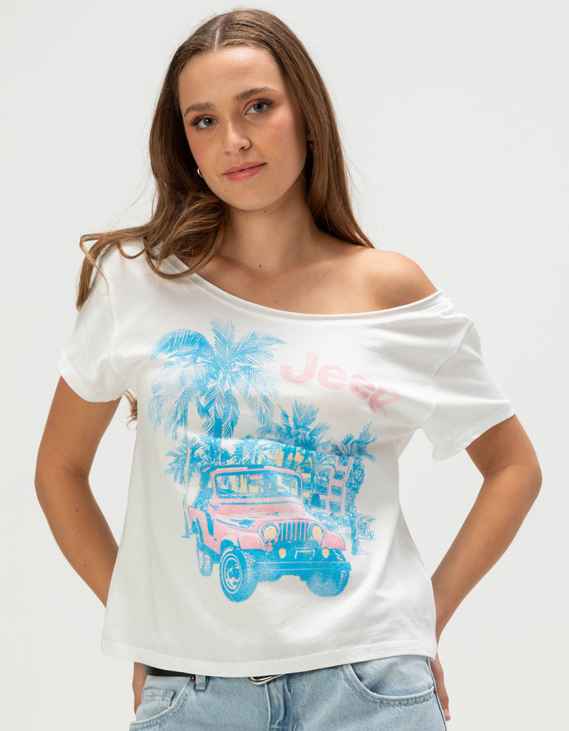 JEEP Womens Off The Shoulder Tee image number 0