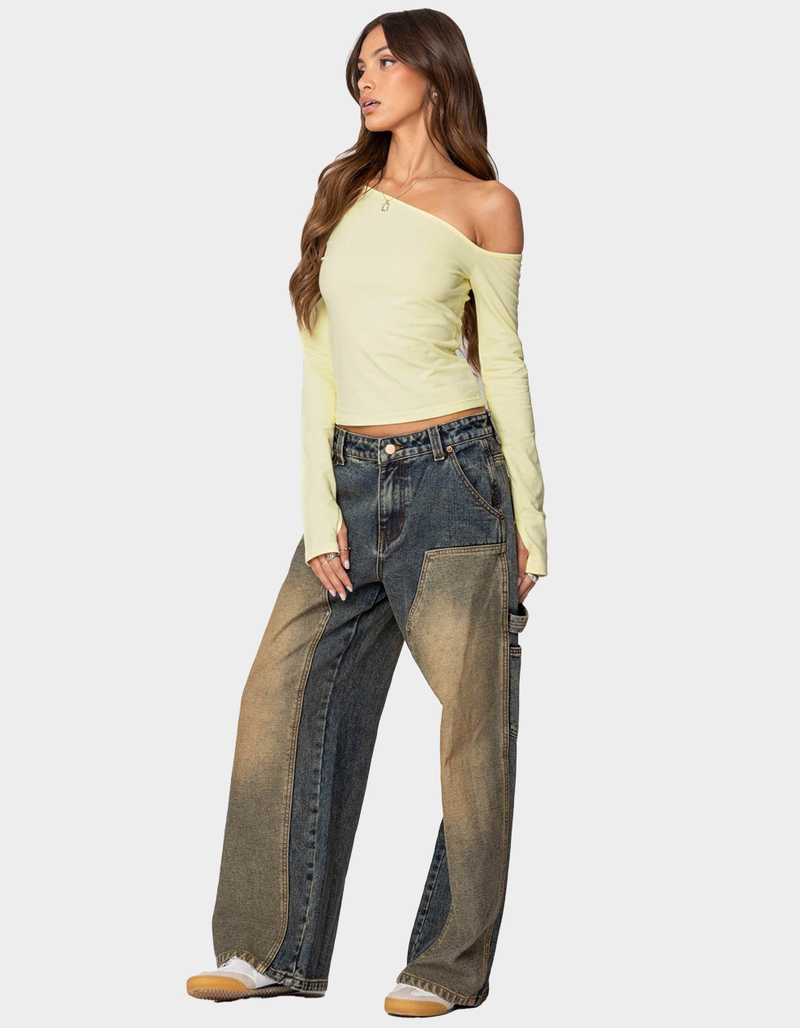 EDIKTED Swan Asymmetric Top image number 1