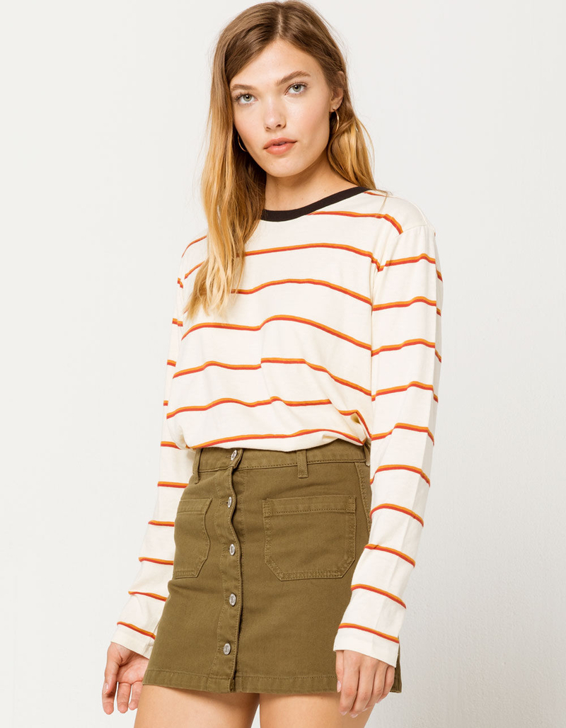 HURLEY Stripe Womens Tee image number 0