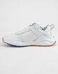 CHAMPION 93Eighteen C Logo White Leather Boys Shoes image number 4