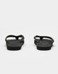 RAINBOW Leather Womens Black Sandals image number 4