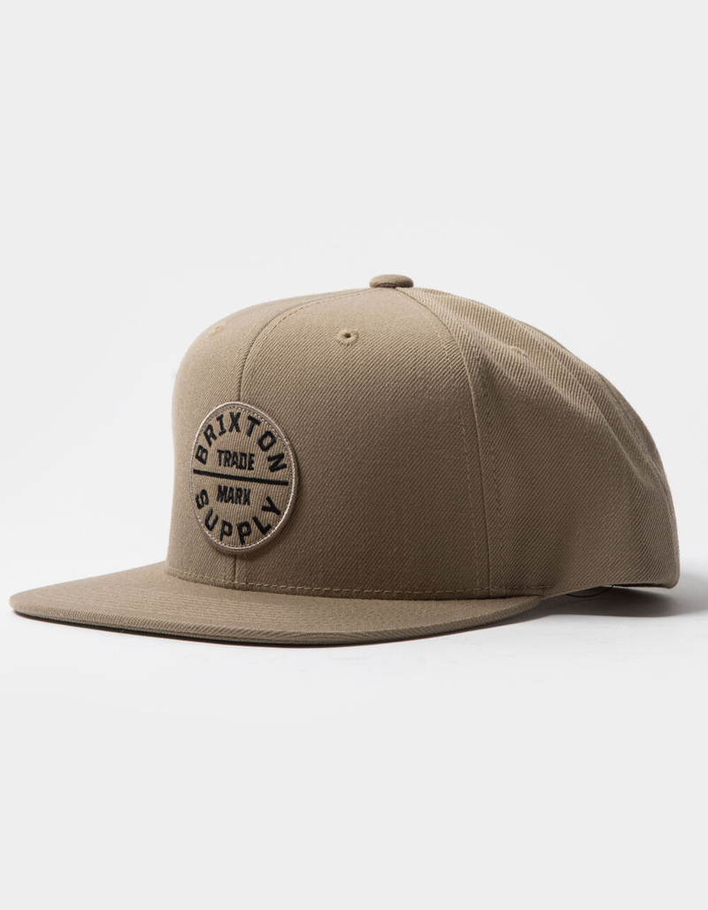 BRIXTON Oath III Mens Natural Snapback Hat image number 0