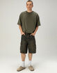 RSQ Mens Baggy Cargo Jorts image number 8