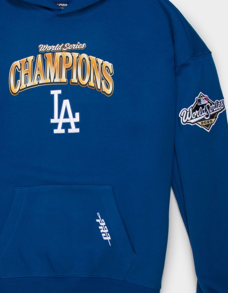 PRO STANDARD Los Angeles Dodgers World Series Champions Mens Hoodie image number 4