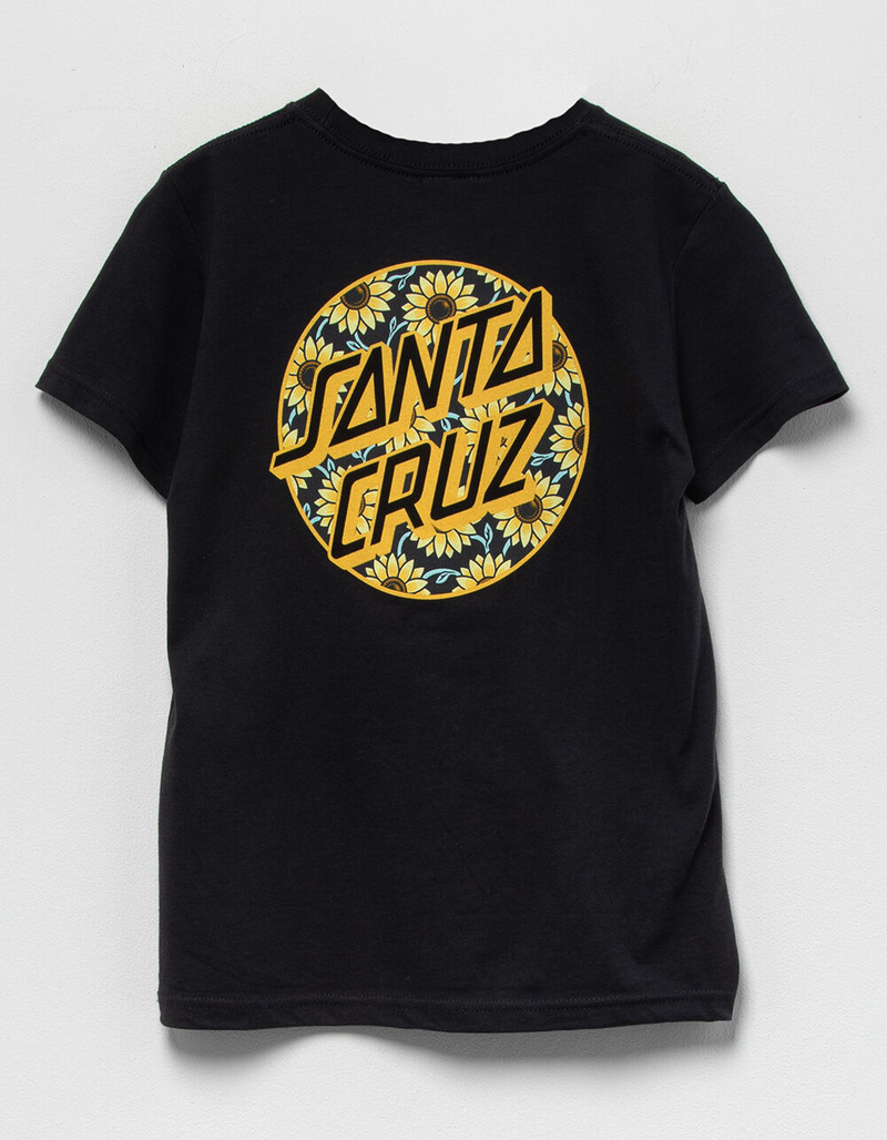 SANTA CRUZ Sunflower Dot Girls Boyfriend Tee image number 2
