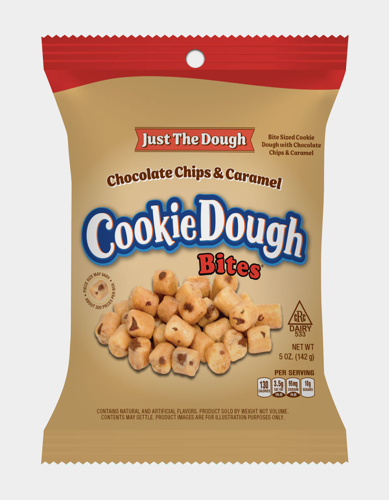 Just The Dough Chocolate Chips & Caramel Cookie Dough Bites image number 0