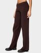 EDIKTED Lorie Wide Leg Knit Pants image number 2