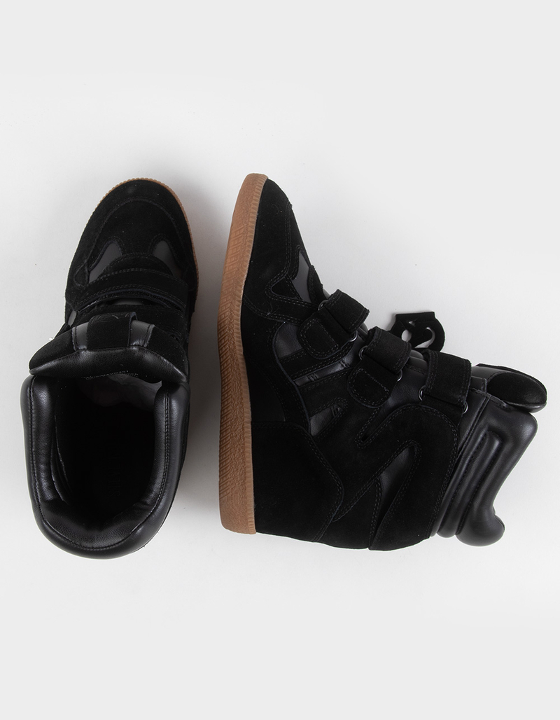 STEVE MADDEN Mavis Womens High Top Wedge Sneakers image number 5