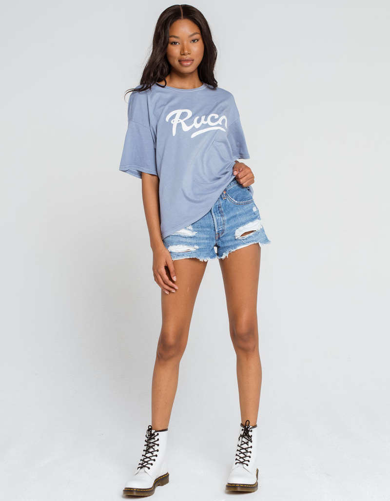 RVCA Friday Womens Boyfriend Tee image number 3