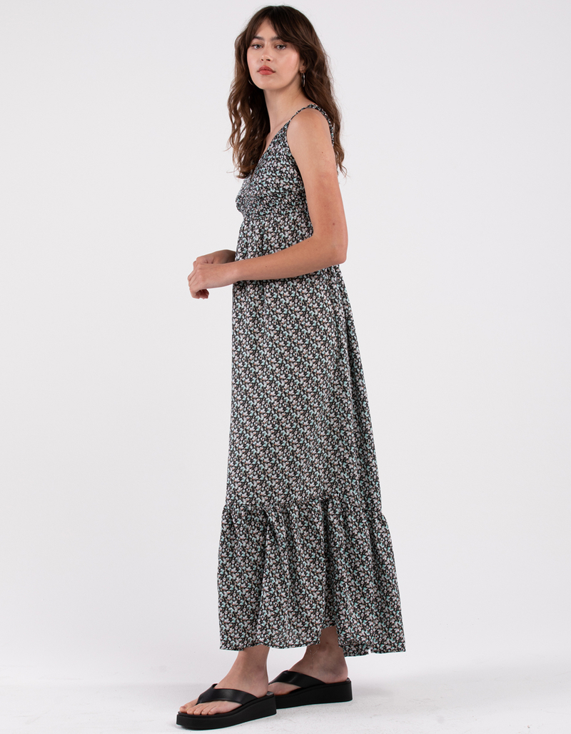KNOW ONE CARES Ruffle Hem Maxi Dress image number 2